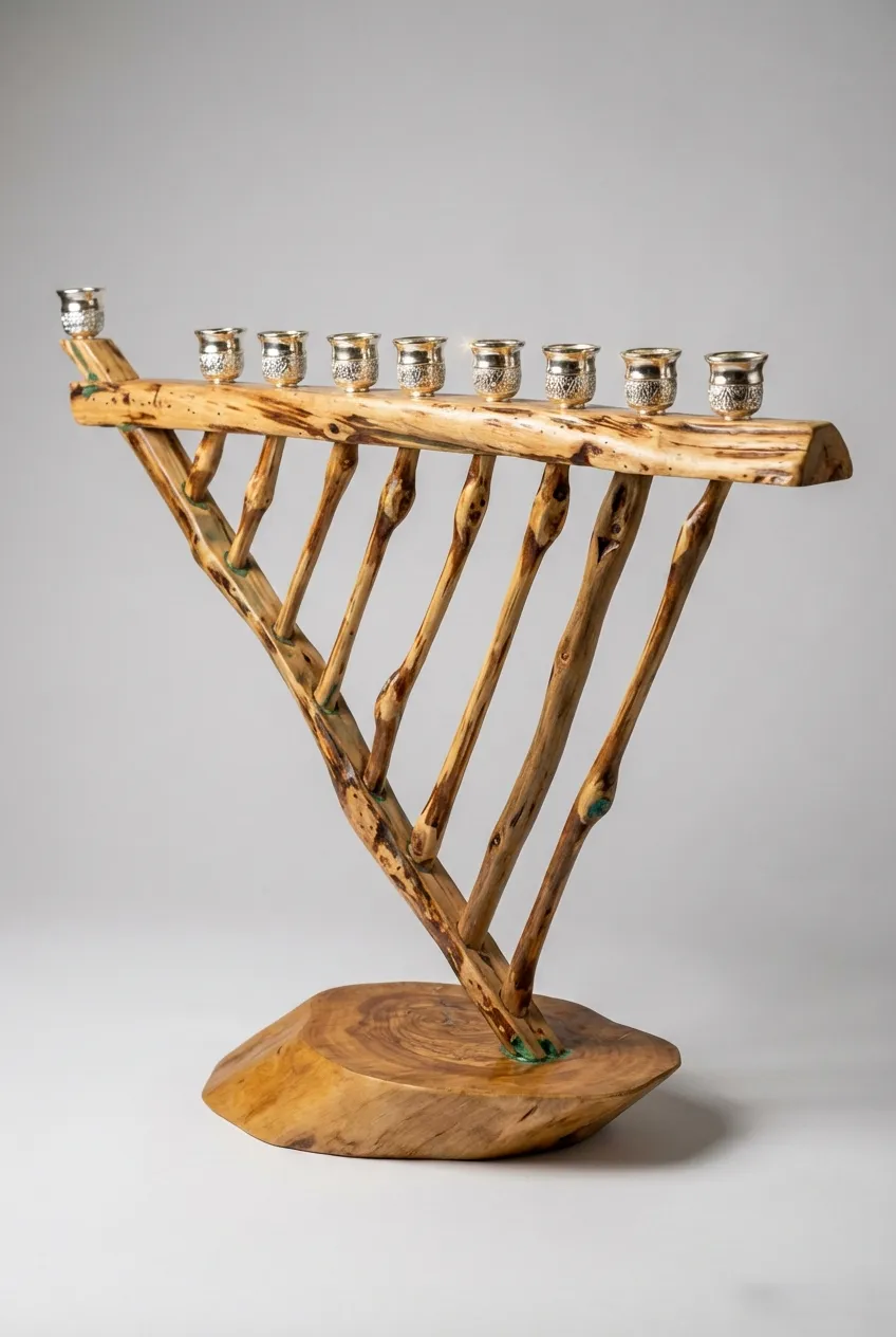 חנוכייה אומנותית